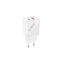 Savio Ładowarka sieciowa USB Quick Charge, Power Delivery 3.0, 18W, LA-04