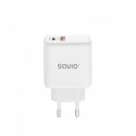 Savio Ładowarka sieciowa USB Quick Charge, Power Delivery 3.0, 30W, LA-06