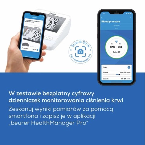 Beurer Ciśnieniomierz naramienny BM27+
