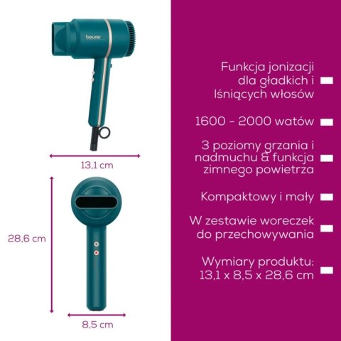 Beurer Suszarka do włosów HC35 Ocean