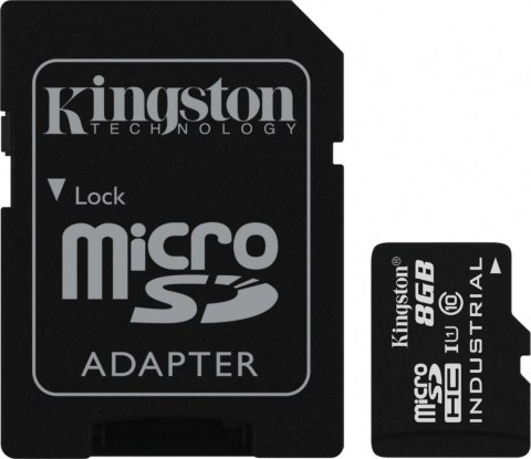Kingston Karta microSD 8GB CL10 UHS-I Industrial