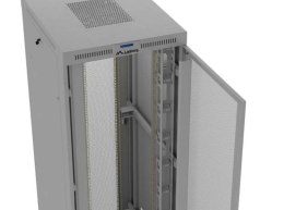 Lanberg Szafa instalacyjna rack stojąca 19 cali 47U 800x1000 szara drzwi perforowane LCD (flat pack) V2