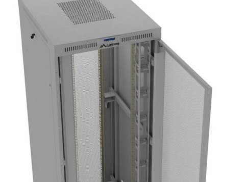 Lanberg Szafa instalacyjna rack stojąca 19 cali 47U 800x1000 szara drzwi perforowane LCD (flat pack) V2