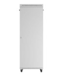 Lanberg Szafa instalacyjna rack stojąca 47U 800x1000 szara drzwi przeszkolne LCD ( flat pack) V2
