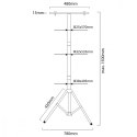 Maclean Stand dla naświetlaczy LED MCE583 Y