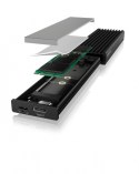 IcyBox Obudowa IB-1817MCT-C31 NVMe/SATA M.2 2230/2242/2260/2280 Beznarzędziowa