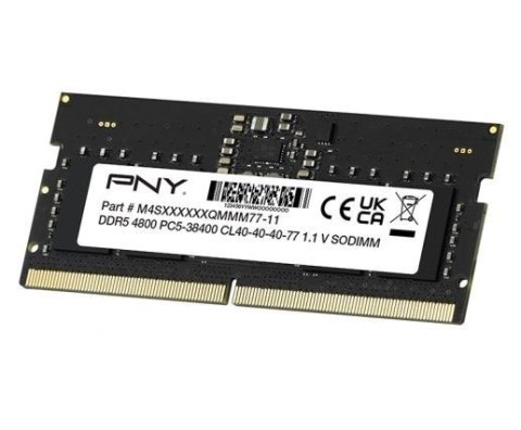 PNY Pamięć 16GB DDR5 4800 SO-DIMM MN16GSD54800-SB