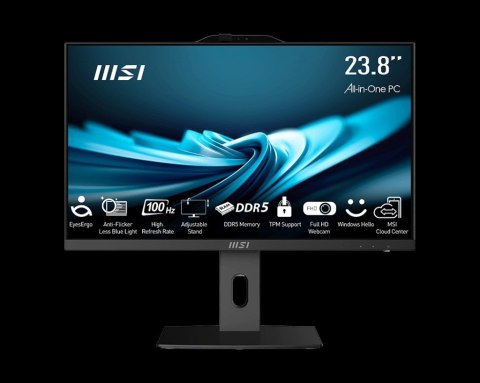 MSI AIO PRO AP242P 14M-1018EU i7-14700  23,8" IPS LED FHD Non-Touch Anti-Glare 16GB SSD1TB M.2 AX211 WiFi 6E Windows 11 Pro Blac