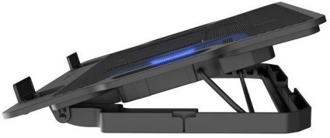 NATEC PODSTAWKA CHŁODZĄCA DIPPER 2 12.1-17.3'' Z WENTYLATOREM, PODŚWIETLENIE, USB