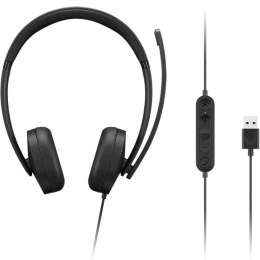 Lenovo Analogowy zestaw słuchawkowy USB-A Stereo Headset Gen 2 4XD1P83425