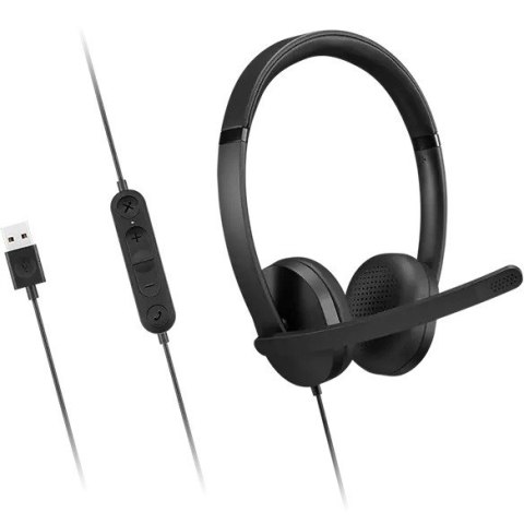 Lenovo Analogowy zestaw słuchawkowy USB-A Stereo Headset Gen 2 4XD1P83425
