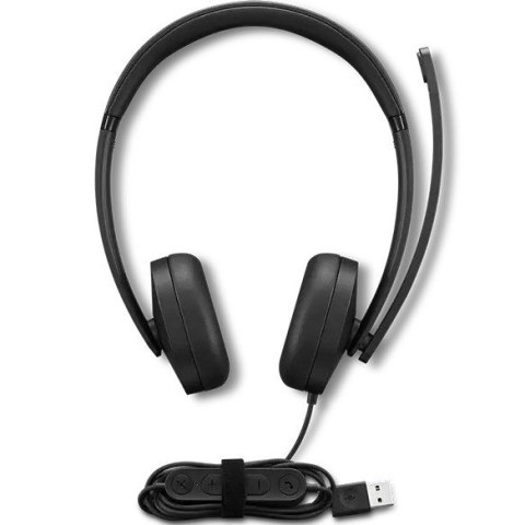 Lenovo Analogowy zestaw słuchawkowy USB-A Stereo Headset Gen 2 4XD1P83425
