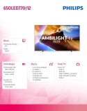 Philips Telewizor OLED 65 cali 65OLED770/12