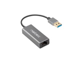 Natec Karta sieciowa Cricket USB 3.0 - RJ-45 1Gb na kablu