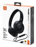 Słuchawki przewodowe JBL Tune 520 USB-C Czarne