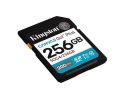 Kingston Karta pamięci SD 256GB Canvas Go Plus 200/160 MB/s C10 U3 V30