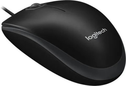 Mysz Logitech B100 USB czarna OEM 910-003357