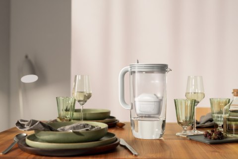 Dzbanek filtrujący Brita Glass+1 Maxtra Pro PP (szary)