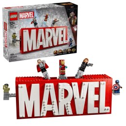 LEGO SUPER HEROES Logo MARVEL z minifigurkami 76313