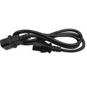 Qoltec Kabel zasilający do UPS | IEC C13/C14 | 3x1.0mm2 | 1.5m