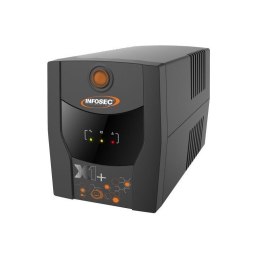 INFOSEC ZASILACZ AWARYJNY UPS X1+ 1300 IEC,1300VA, 720W, 6X C13