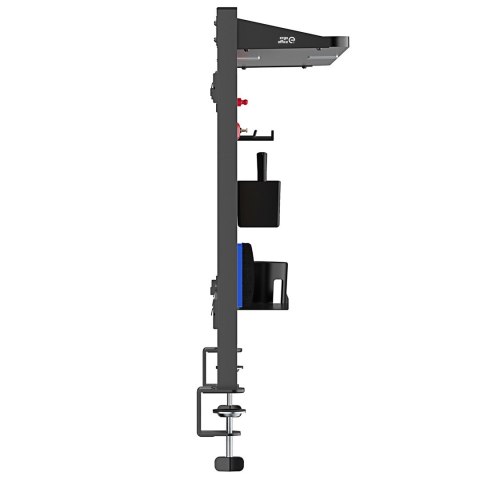ERGO OFFICE PRZEGRODA BIURKOWA/ORGANIZER, MAX. OBCIĄŻENIE 10KG, BIAŁA I KORKOWA TABLICA, SZEROKOŚĆ 1250MM, CZARNA ER-300 B