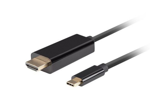 Lanberg Kabel USB-C(M)->HDMI(M) 4K 60HZ 3M czarny