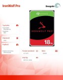 Seagate Dysk IronWolf Pro 18TB 3,5 ST18000NT001