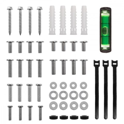 Maclean Ultra płaski uchwyt ścienny MC-123 MAX VESA 600x400 80kg