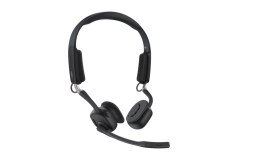 Słuchawki nauszne bezprzewodowe Shokz OpenMeet, czarne