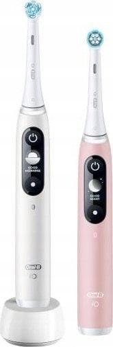 Szczoteczka magnetyczna ORAL-B iO Series 6 Duo 2 szt. Biały (iO Series 6 Duo 2 szt. White/Pink)