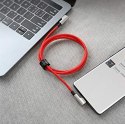 AUKEY CB-CMD37 Red OEM nylonowy kabel USB C - USB C | 1m | 3A | 60W PD | 20V