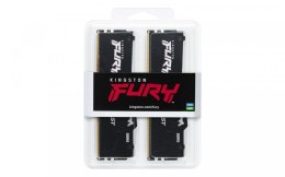 Kingston Pamięć DDR5 Fury Beast RGB 32GB(2*16GB)/5600 CL36 czarna EXPO