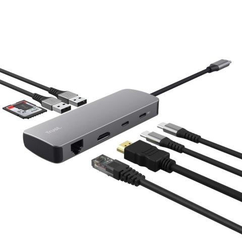 Adapter TRUST Dalyx 8-in-1 Multiport