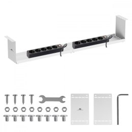 Maclean Kompaktowy organizer na kable MC-107 W