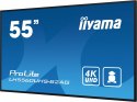 IIYAMA Monitor wielkoformatowy 55 cali LH5560UHS-B2AG matowy 24h/7 500(cd/m2) VA 3840 x 2160 UHD(4K) Android.11 Wifi CMS(iiSignage2), U
