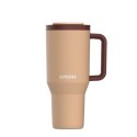 Kubek termiczny ze słomką Kambukka Rio Tumbler 950ml, Almond Dream