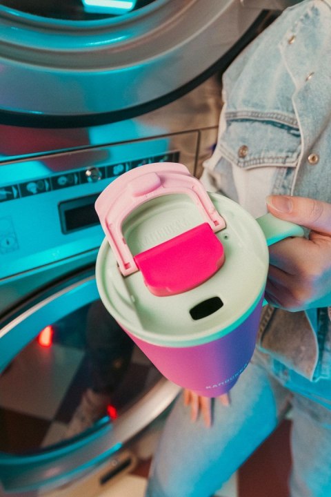 Kubek termiczny ze słomką Kambukka Rio Tumbler 950ml, Bubblegum Mint