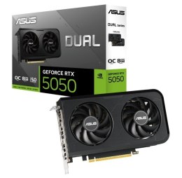Asus Karta graficzna GeForce RTX 5050 DUAL 8GB OC GDDR6 128BIT 3DP/HDMI
