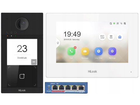 Zestaw wideodomofonowy IP Hilook IP-VIS-Pro-W (WYPRZEDAŻ)