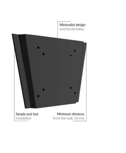 Edbak Uchwyt ścienny płaski GD22 LCD