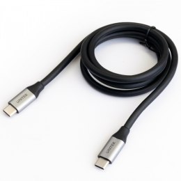 Unitek Kabel USB-C - USB-C PD, 10Gbps, 4K60Hz, 1m, M/M; C14082ABK