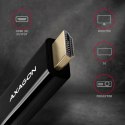 AXAGON RVD-HI14C2 Adapter aktywny DisplayPort -> HDMI 1.4, kabel 1,8m, 4K/30Hz