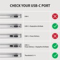 AXAGON RVC-DP Konwerter/adapter USB-C -> DisplayPort, 4K/60Hz