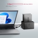 AXAGON ADSA-D25 MINI stacja dokująca USB 3.2 Gen 1 - 2x SATA 6G 2.5" SSD/HDD CLONE