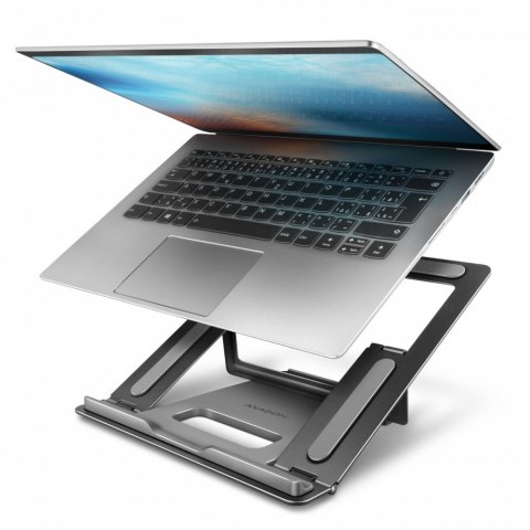 AXAGON STND-L Podstawka do laptopów aluminiowa 10-16", 4 regulowane kąty nachylenia