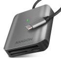 AXAGON CRE-S3C Czytnik zewnętrzny kart USB-C 3.2 GEN 1, 3-slot & lun SD/microSD/CF, obsługa UHS-II