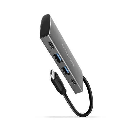 AXAGON HMC-4G2 Hub 2x USB-A + 2x USB-C, USB-C 3.2 Gen 2 10Gbps hub, 13cm USB-C kabel