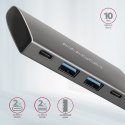 AXAGON HMC-4G2 Hub 2x USB-A + 2x USB-C, USB-C 3.2 Gen 2 10Gbps hub, 13cm USB-C kabel