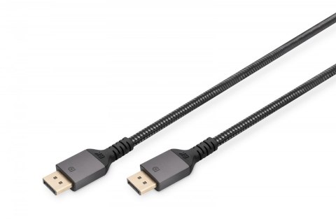 Digitus Kabel połączeniowy PREMIUM DisplayPort 8K60Hz UHD DP/DP M/M 2m Czarny